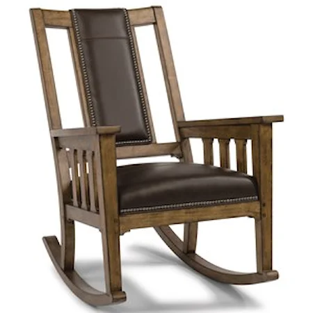 Mission Upholstered Rocking Chair